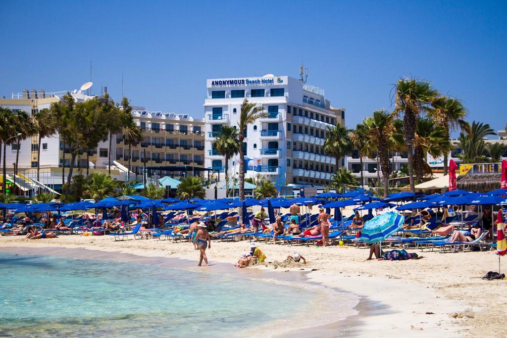 Anonymous Beach Hotel (Adults Only) Ayia Napa Bagian luar foto